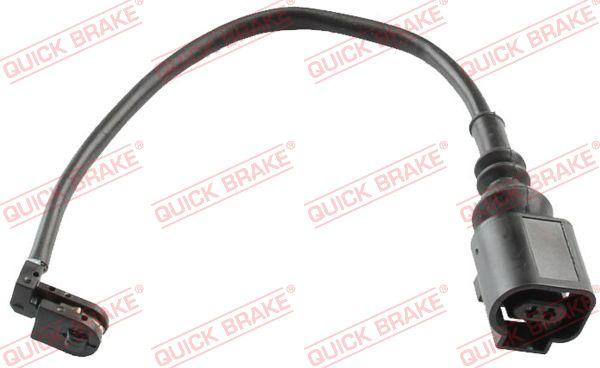 QUICK BRAKE WS 0429 B - Сигналізатор, знос гальмівних колодок autozip.com.ua