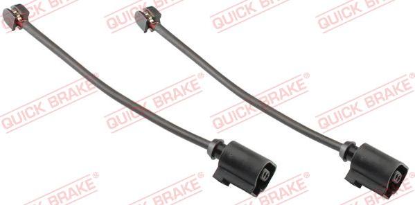 QUICK BRAKE WS 0397 A - Сигналізатор, знос гальмівних колодок autozip.com.ua