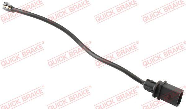 QUICK BRAKE WS 0358 A - Сигналізатор, знос гальмівних колодок autozip.com.ua