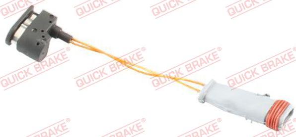 QUICK BRAKE WS 0385 A - Сигналізатор, знос гальмівних колодок autozip.com.ua