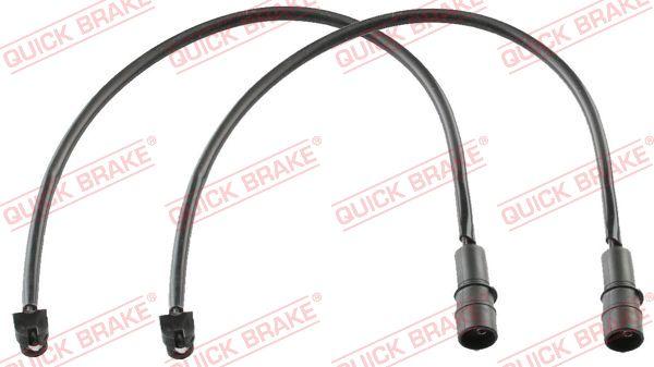 QUICK BRAKE WS 0387 A - Сигналізатор, знос гальмівних колодок autozip.com.ua