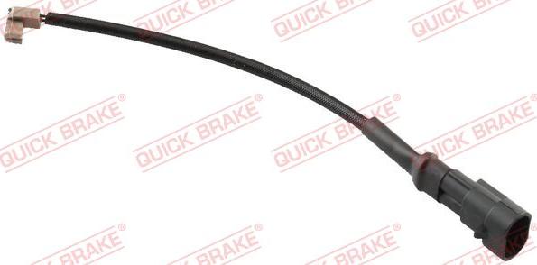 QUICK BRAKE WS 0245 B - Сигналізатор, знос гальмівних колодок autozip.com.ua