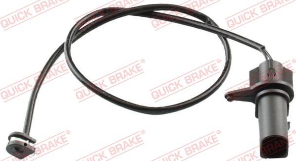 QUICK BRAKE WS 0243 B - Сигналізатор, знос гальмівних колодок autozip.com.ua