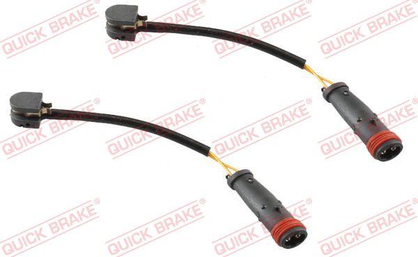 QUICK BRAKE WS 0242 A - Сигналізатор, знос гальмівних колодок autozip.com.ua