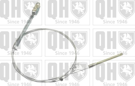 Quinton Hazell BC407 - Трос, гальмівна система autozip.com.ua