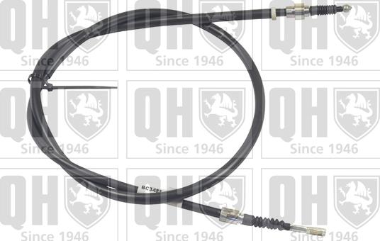 Quinton Hazell BC3485 - Трос, гальмівна система autozip.com.ua