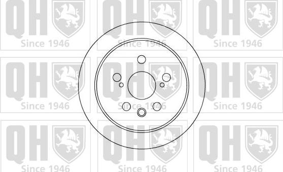 Quinton Hazell BDC4919 - Гальмівний диск autozip.com.ua