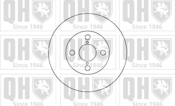 Quinton Hazell BDC4917 - Гальмівний диск autozip.com.ua