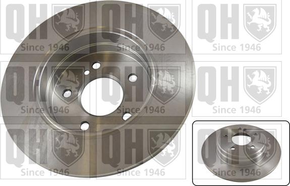 Quinton Hazell BDC4541 - Гальмівний диск autozip.com.ua