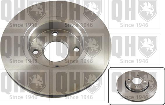 Quinton Hazell BDC4528 - Гальмівний диск autozip.com.ua