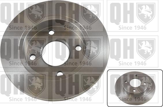Quinton Hazell BDC4577 - Гальмівний диск autozip.com.ua