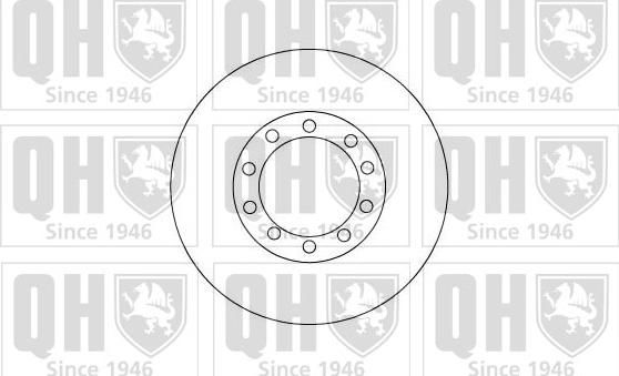 Quinton Hazell BDC4690 - Гальмівний диск autozip.com.ua