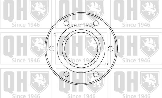 Quinton Hazell BDC4653 - Гальмівний диск autozip.com.ua