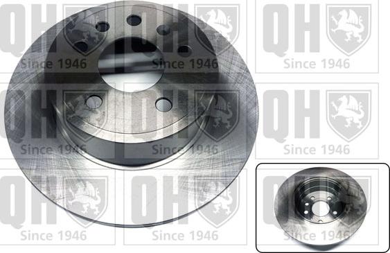 Quinton Hazell BDC4680 - Гальмівний диск autozip.com.ua