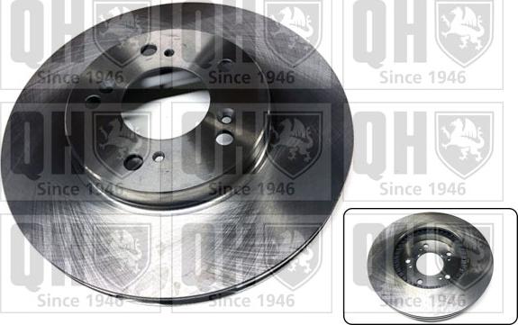 Quinton Hazell BDC4809 - Гальмівний диск autozip.com.ua