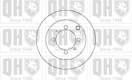Quinton Hazell BDC4882 - Гальмівний диск autozip.com.ua