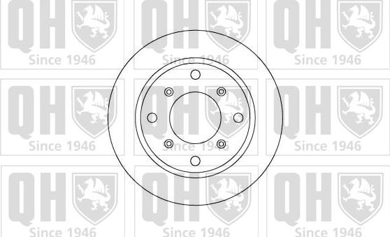 Quinton Hazell BDC4828 - Гальмівний диск autozip.com.ua