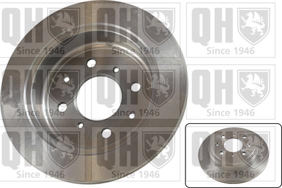 Quinton Hazell BDC4369 - Гальмівний диск autozip.com.ua