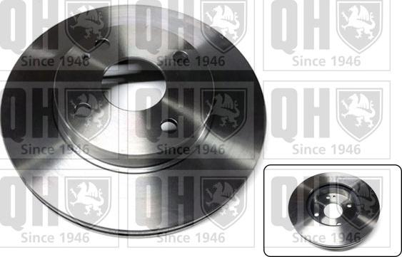 Quinton Hazell BDC4386 - Гальмівний диск autozip.com.ua