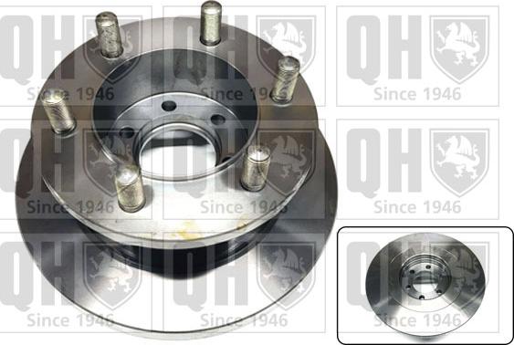 Quinton Hazell BDC4759 - Гальмівний диск autozip.com.ua