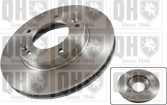 Quinton Hazell BDC5462 - Гальмівний диск autozip.com.ua