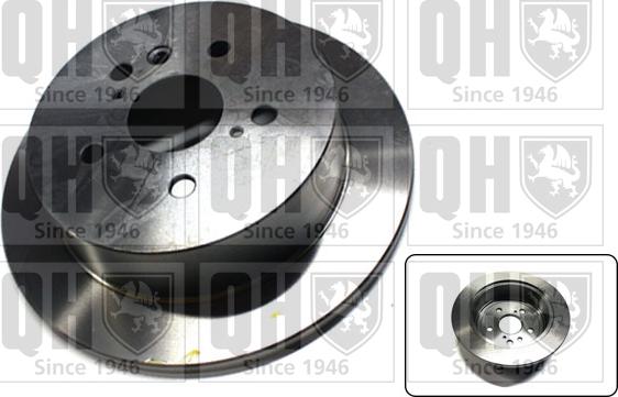Quinton Hazell BDC5481 - Гальмівний диск autozip.com.ua