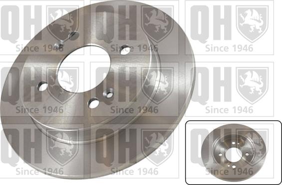 Quinton Hazell BDC5568 - Гальмівний диск autozip.com.ua