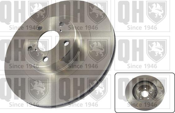 Quinton Hazell BDC5165 - Гальмівний диск autozip.com.ua