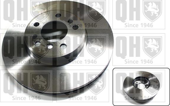 Quinton Hazell BDC5250 - Гальмівний диск autozip.com.ua