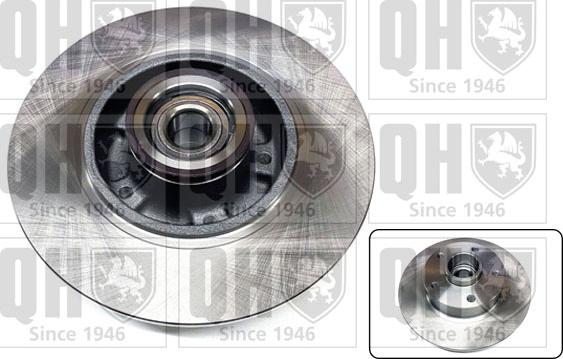 Quinton Hazell BDC6165 - Гальмівний диск autozip.com.ua