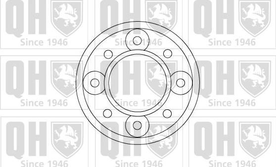 Quinton Hazell BDC3116 - Гальмівний диск autozip.com.ua