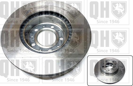 Quinton Hazell BDC3837 - Гальмівний диск autozip.com.ua