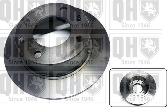 Quinton Hazell BDC3216 - Гальмівний диск autozip.com.ua