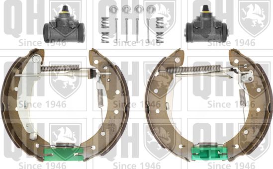 Quinton Hazell BS927K1 - Комплект гальм, барабанний механізм autozip.com.ua