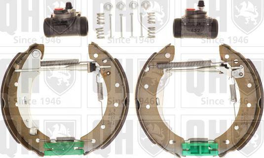 Quinton Hazell BS927K8 - Комплект гальм, барабанний механізм autozip.com.ua