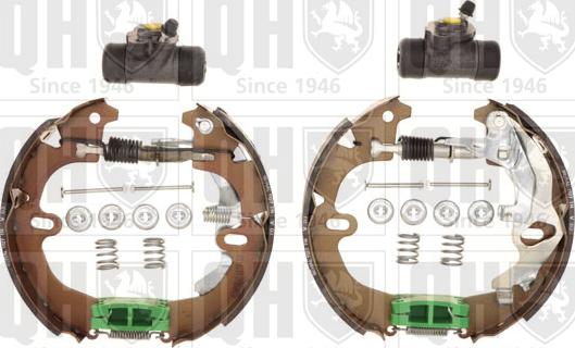 Quinton Hazell BS756K1 - Комплект гальм, барабанний механізм autozip.com.ua