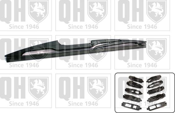 Quinton Hazell QRW012 - Щітка склоочисника autozip.com.ua