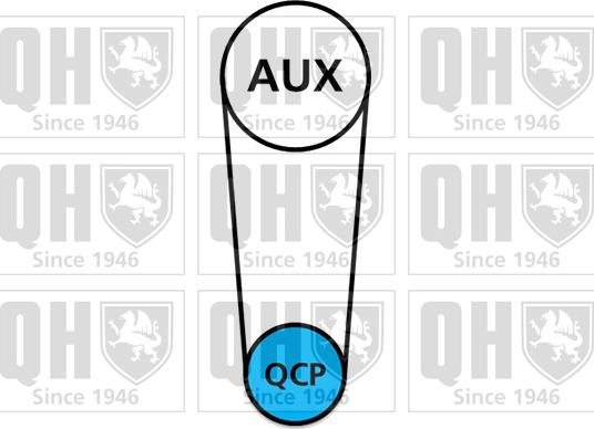 Quinton Hazell QBPK9119 - Водяний насос + комплект зубчатого ременя autozip.com.ua