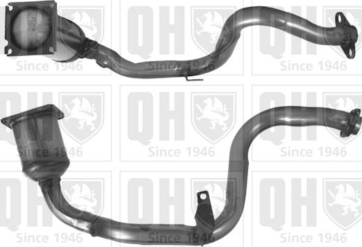 Quinton Hazell QCAT90905H - Каталізатор autozip.com.ua