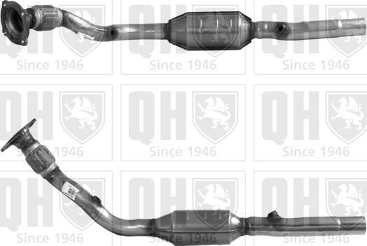 Quinton Hazell QCAT90900 - Каталізатор autozip.com.ua