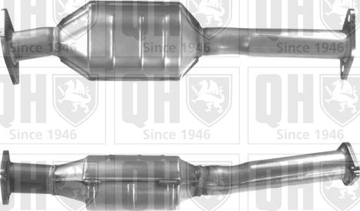 Quinton Hazell QCAT90907 - Каталізатор autozip.com.ua