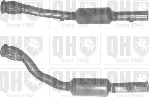Quinton Hazell QCAT90984H - Каталізатор autozip.com.ua