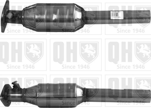 Quinton Hazell QCAT90614H - Каталізатор autozip.com.ua