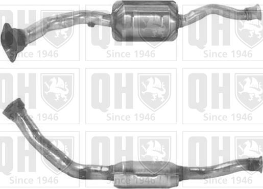 Quinton Hazell QCAT90054H - Каталізатор autozip.com.ua