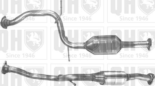 Quinton Hazell QCAT90051 - Каталізатор autozip.com.ua