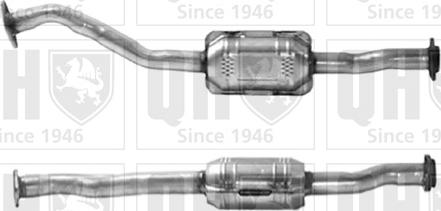 Quinton Hazell QCAT90057H - Каталізатор autozip.com.ua