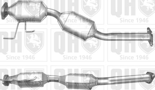 Quinton Hazell QCAT90116 - Каталізатор autozip.com.ua