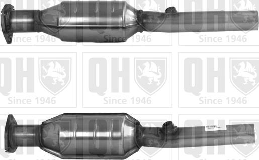 Quinton Hazell QCAT90854H - Каталізатор autozip.com.ua