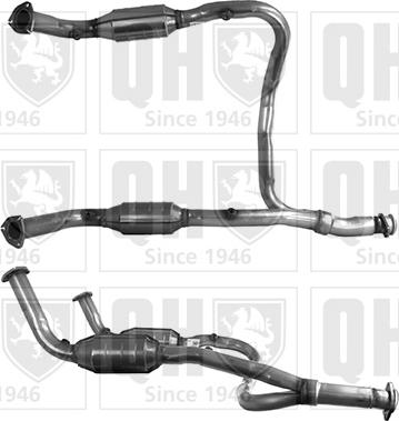 Quinton Hazell QCAT90855 - Каталізатор autozip.com.ua