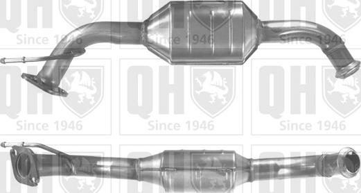 Quinton Hazell QCAT90345 - Каталізатор autozip.com.ua